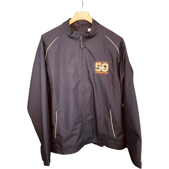 Cutter & Buck Denver Bronco's Super Bowl 50 Championship Full Zip Jacket - Picture 1 of 11